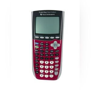 Texas Instruments TI-84 Plus Silver Edition Calculator Pink Tested Working